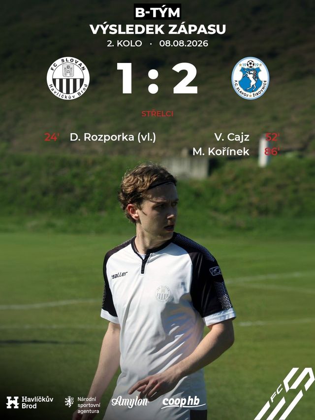 Výsledek B-týmu